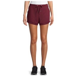 Women's Active Walking Short. Colors: Bordeaux